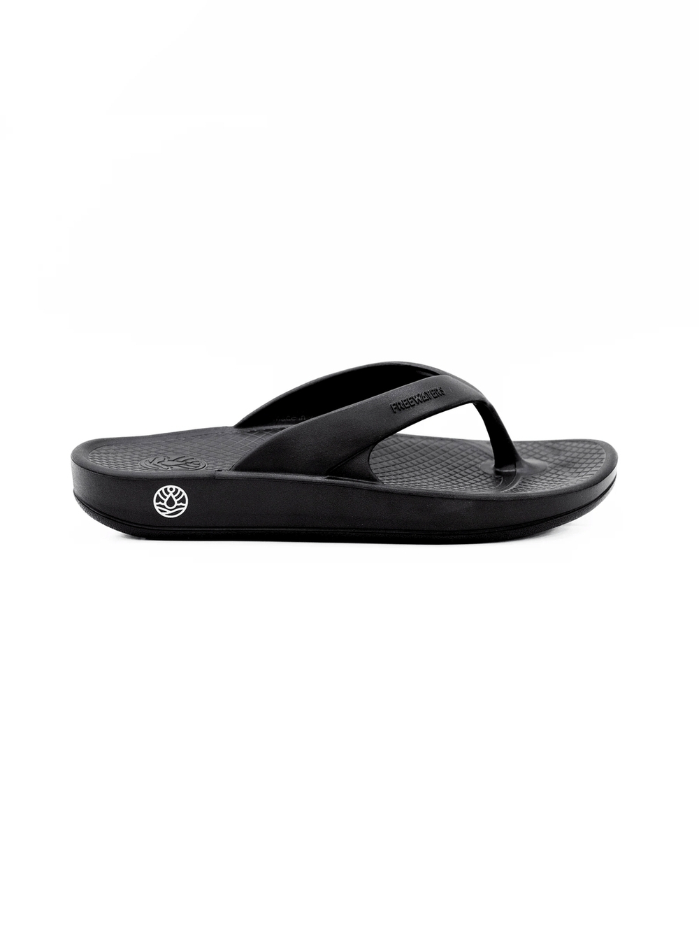 Freewaters Men’s Black Flip-Flops - Classic Comfort Sandals Cloud9 Ultra Sz12